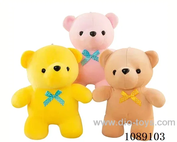 Silk scarf bear doll