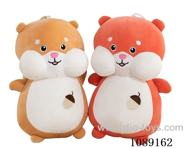 10 inch fat squirrel doll