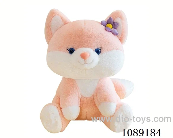 12 inch color fox doll