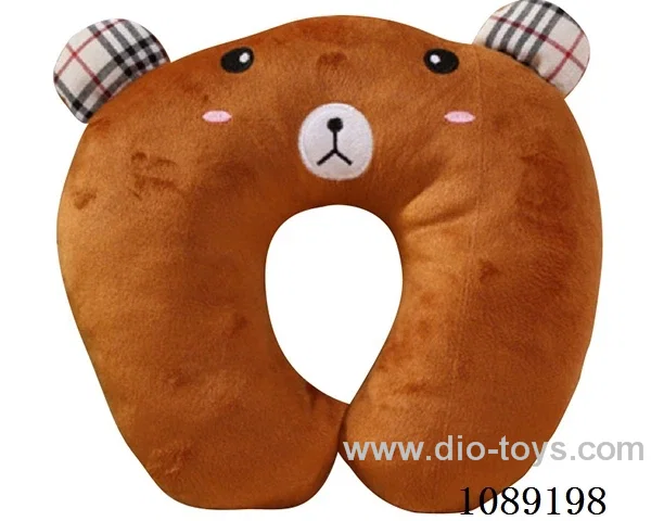 Brown Bear U-shaped pillow