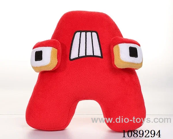 Plush letter A