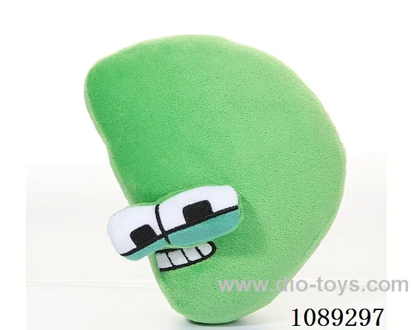 Plush letter D