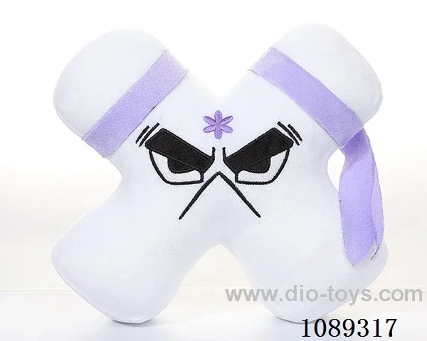 Plush letter X