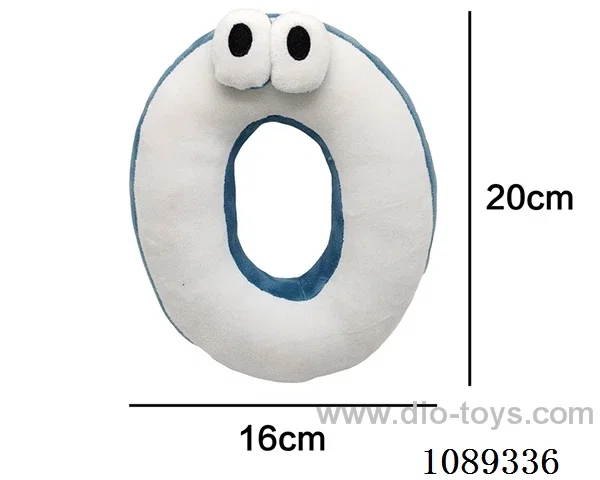 Plush number 0