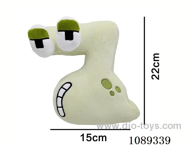 Plush number 3