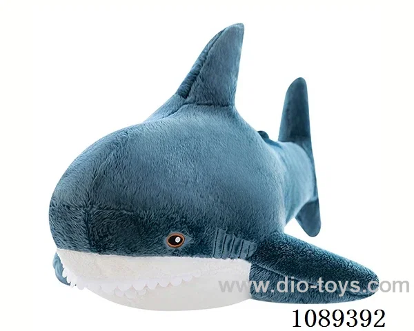 60CM shark throw pillow