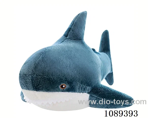 80CM shark throw pillow