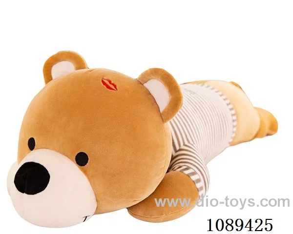 60CM bear throw pillow