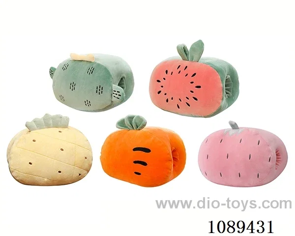 Fruit hand warmer pillow