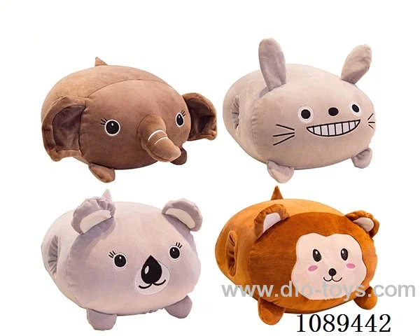 Animal hand warmer pillow