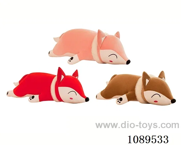 35CM fox throw pillow