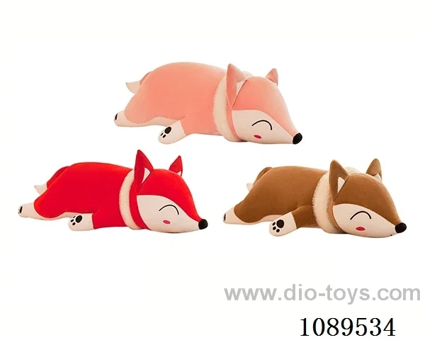 50CM fox throw pillow