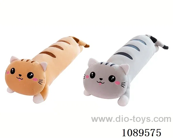 50CM long cat throw pillow