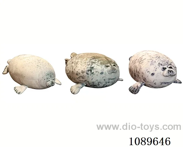 60CM seal throw pillow