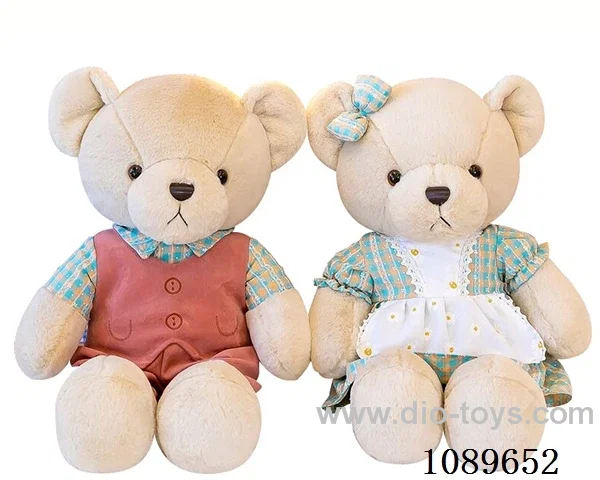 60CM garden bear throw pillow