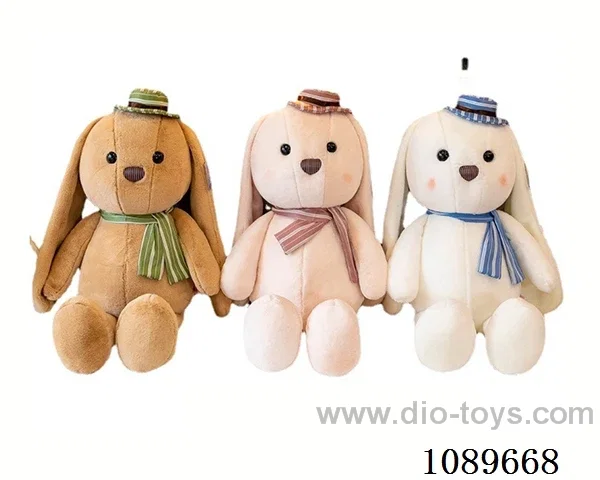 30CM scarf long-eared rabbit