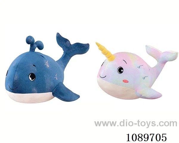 30CM whale throw pillow