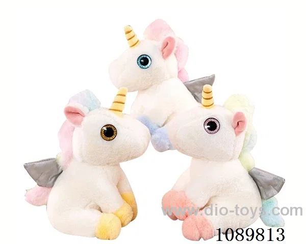 40CM rainbow unicorn