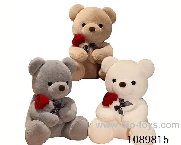 40CM rose bear