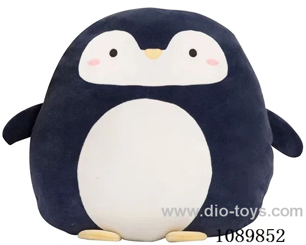 Penguin throw pillow