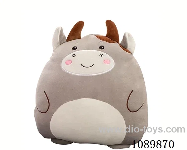 Cute cow throw pillow