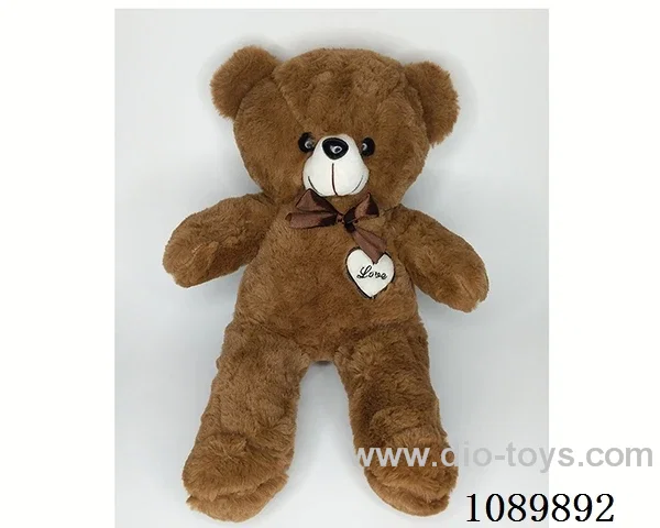 60CM Hugging Bear dark brown