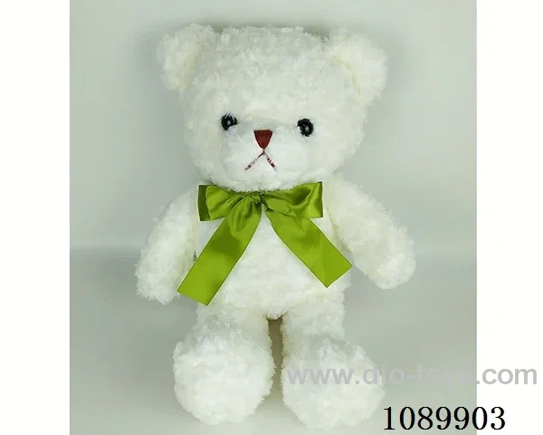 Wring white ribbon bear