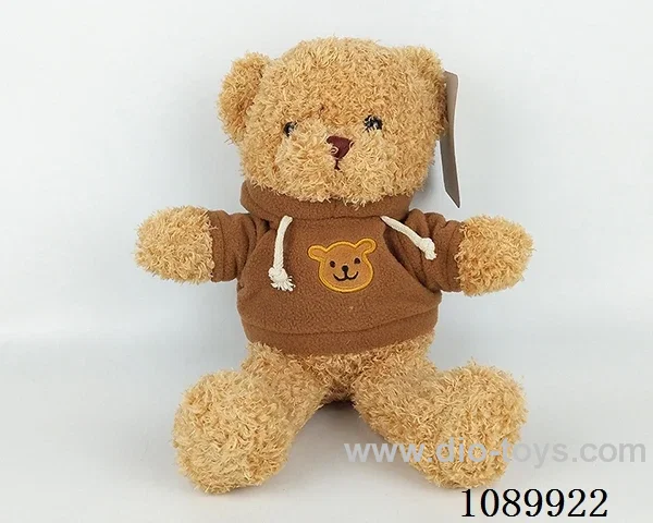 Brown hoodie bear