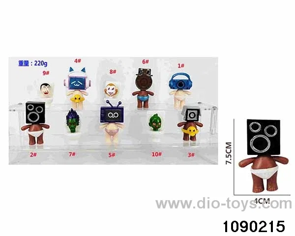 3 inch Doll Set in opp bag