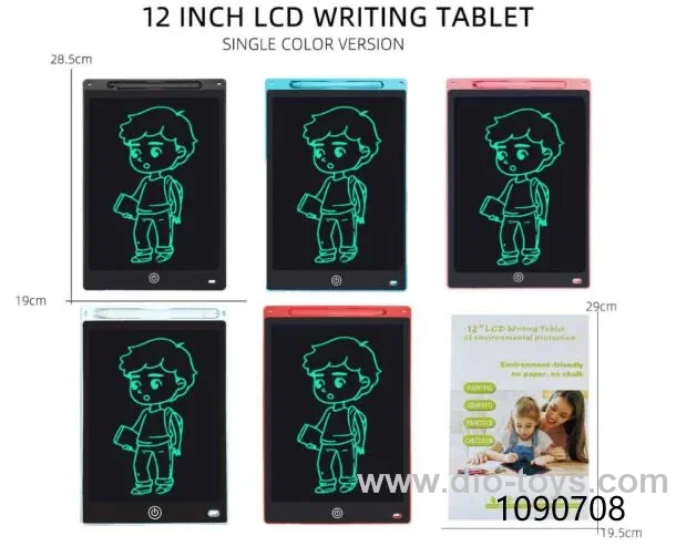12 inch LCD writing board in color box