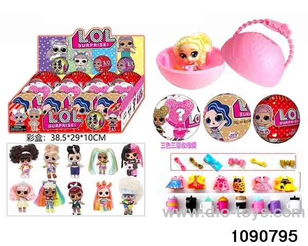3.5 inch doll set in display box