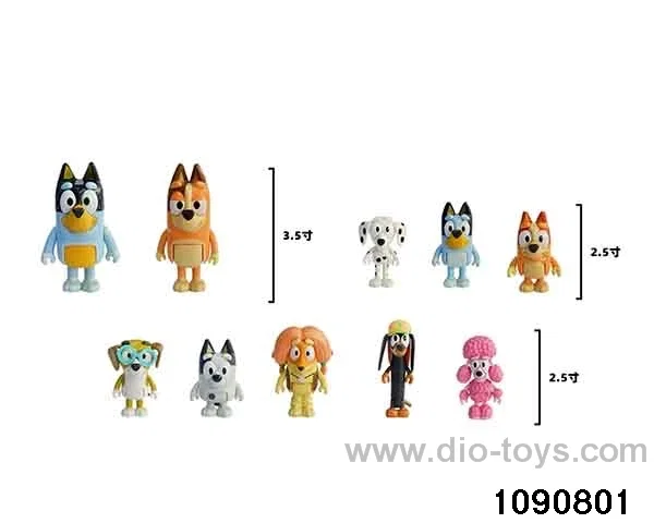 2.5-3.5 inch doll set in opp bag