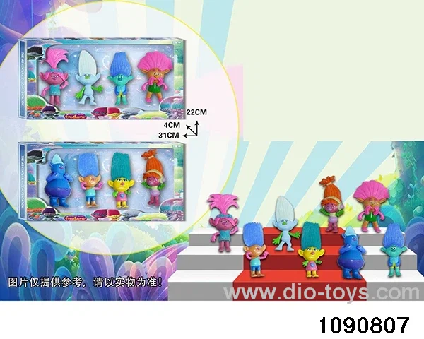 5 inch doll set in window box