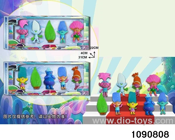 5 inch doll set in window box