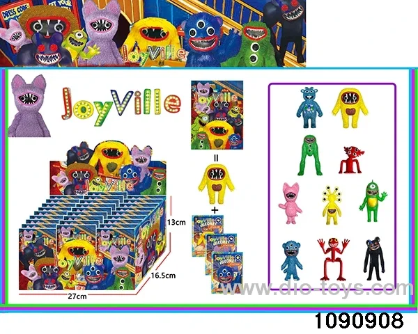 3-4.5 inch doll set in display box