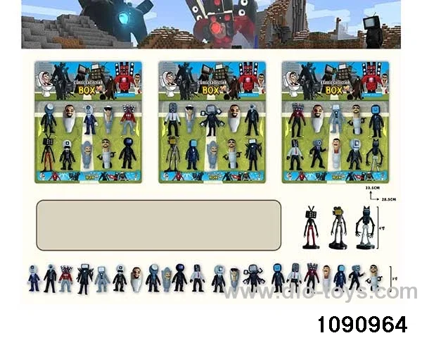 3-4 inch doll set in Blister card