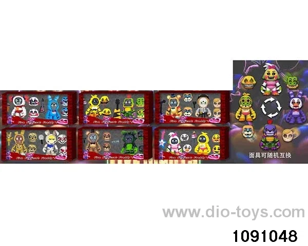 3-3.5 inch doll set in window box