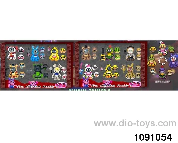 3-3.5 inch doll set in window box
