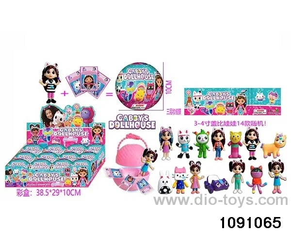 3-4 inch doll set in display box