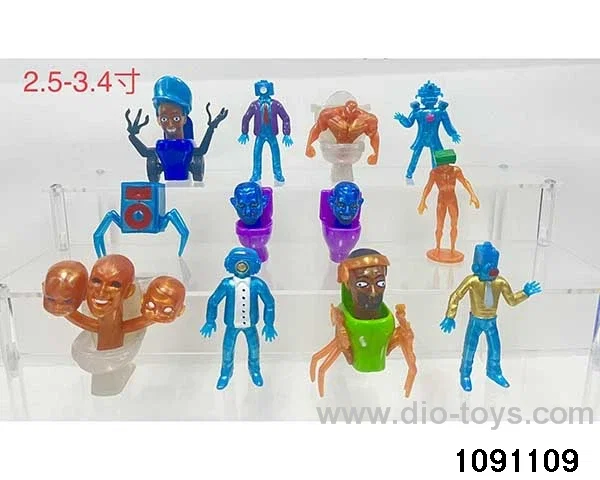 2.5-3.4 inch doll set in opp bag