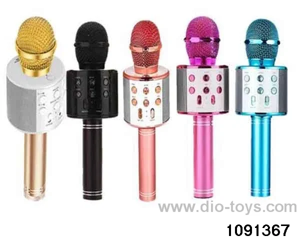 Metal Covered Microphone in color box