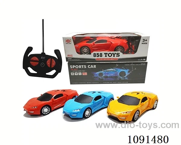 1:16 4ch rc car with light not included battery