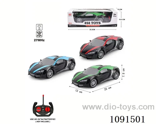 1：16 4ch rc car with light not included battery