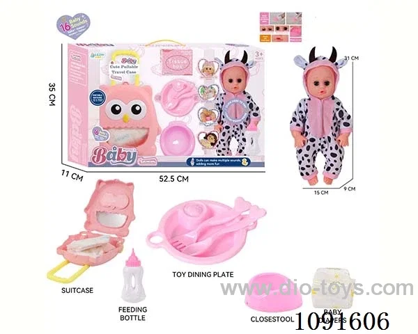 14inch 16IC doll with Food tray