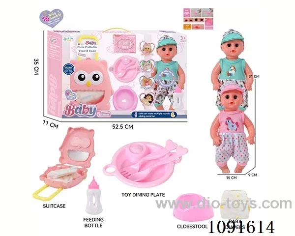 14inch 16IC doll with Food tray