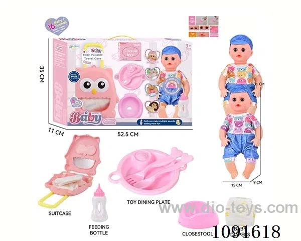 14inch 16IC doll with Food tray