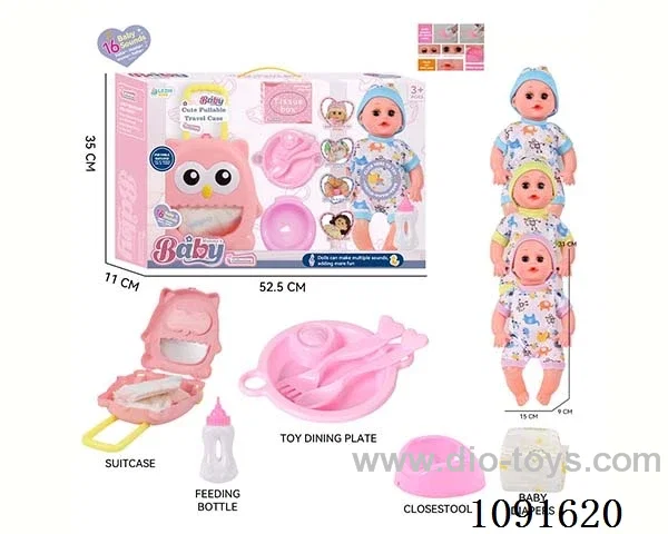 14inch 16IC doll with Food tray
