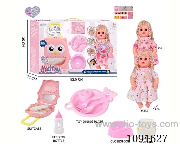14inch 16IC doll with Food tray
