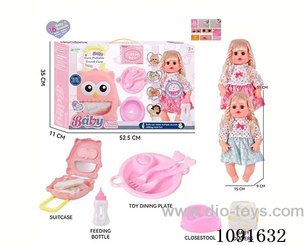 14inch 16IC doll with Food tray