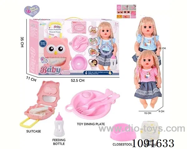 14inch 16IC doll with Food tray